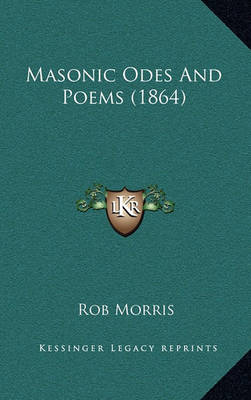 Book cover for Masonic Odes and Poems (1864)