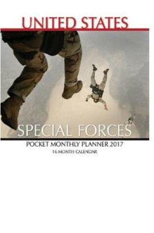 Cover of United States Special Forces Pocket Monthly Planner 2017