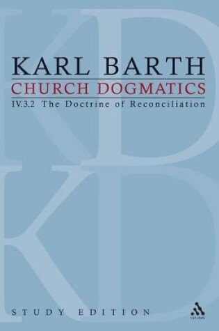 Cover of Church Dogmatics Study Edition 28