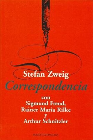 Cover of Correspondencia Con Sigmund Freud, Rainer Maria Rilke y Arthur Schnitzler
