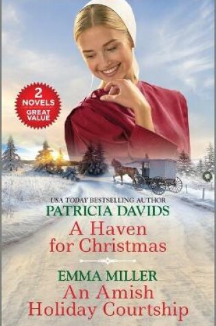 Cover of A Haven for Christmas and an Amish Holiday Courtship