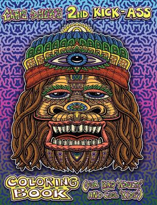 Book cover for Chris Dyer's 2nd Kick-Ass Coloring Book