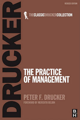 Book cover for The Practice of Management