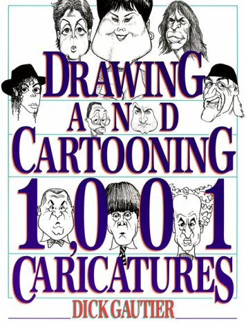 Book cover for Drawing & Cartooning 1001 Caricatures