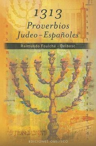 Cover of 1313 Proverbios Judeo-Espanoles