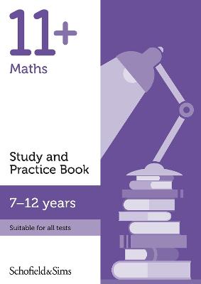 Book cover for 11+ Maths Study and Practice Book