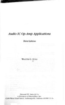 Book cover for Audio Integrated Circuit Op-amp Applications