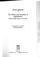 Book cover for The Politics and Economics of Appeasement