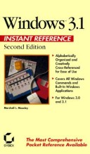 Book cover for Windows 3.1 Instant Reference