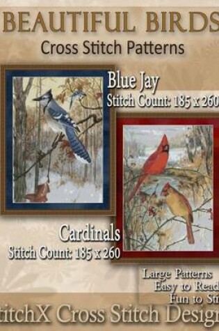 Cover of Beautiful Birds Cross Stitch Patterns