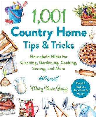 Book cover for 1,001 Country Home Tips & Tricks
