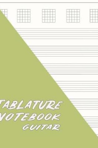 Cover of Tablature Notebook Guitar