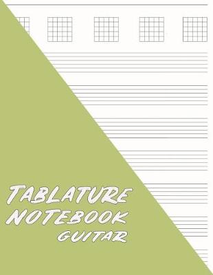 Book cover for Tablature Notebook Guitar