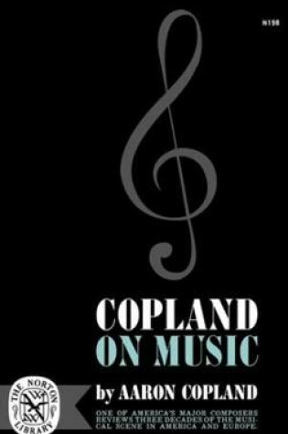 Cover of Copland on Music