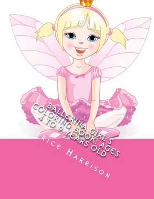 Book cover for Ballerina Girl's Coloring Book