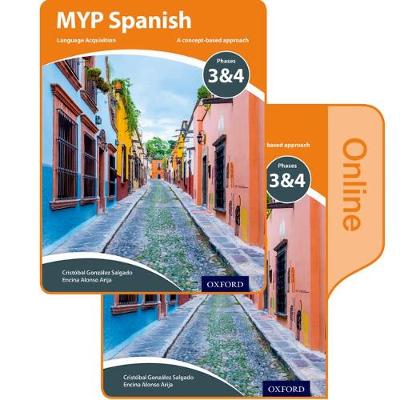 Book cover for MYP Spanish Language Acquisition Print and Online Student Book Pack Phases 3 & 4