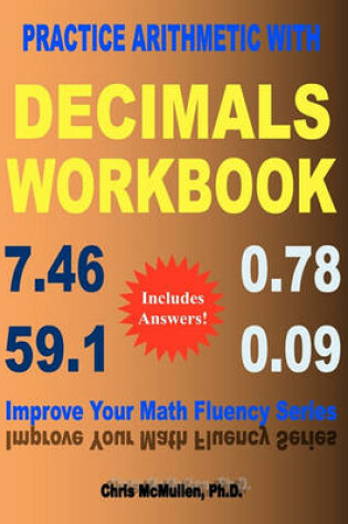 Cover of Practice Arithmetic with Decimals Workbook