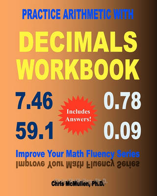 Book cover for Practice Arithmetic with Decimals Workbook