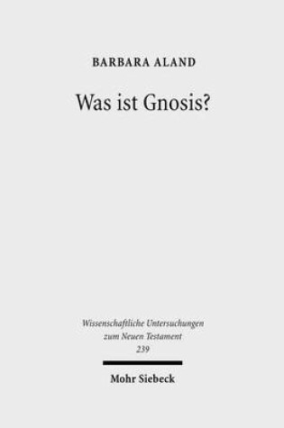 Cover of Was Ist Gnosis?