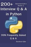 Book cover for 200+ Interview Q & A in Python