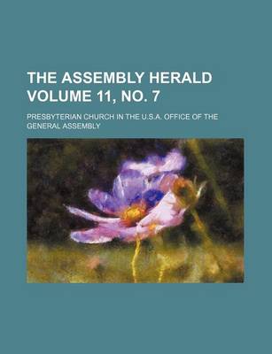 Book cover for The Assembly Herald Volume 11, No. 7