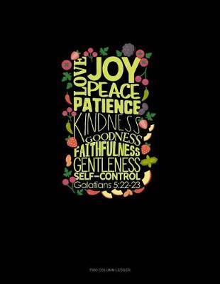 Book cover for Love, Joy, Peace, Patience, Kindness, Goodness, Faithfulness, Gentleness, Self-Control - Galatians 5