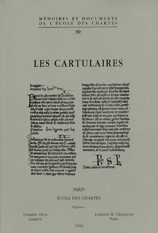 Cover of Les Cartulaires