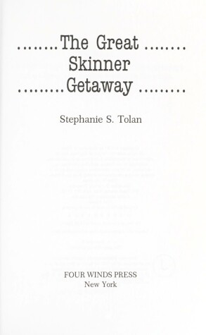 Book cover for The Great Skinner Getaway