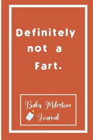 Cover of Definitely not a Fart.