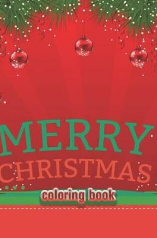 Cover of Merry Christmas coloring book