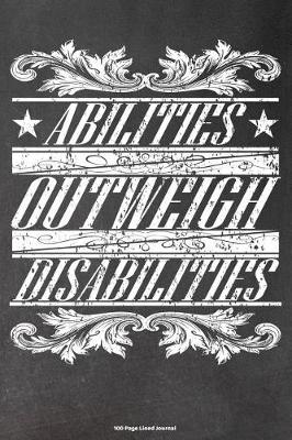 Book cover for Abilities Outweigh Disabilities