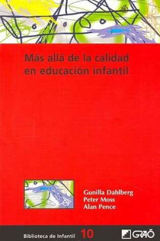 Cover of Mas Alla de La Calidad En Educacion Infantil