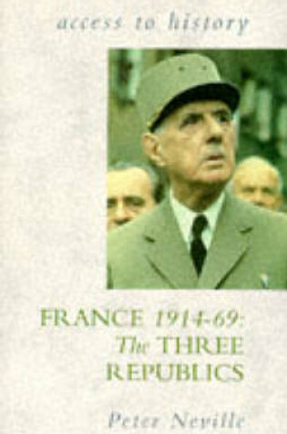 Cover of France, 1914-69