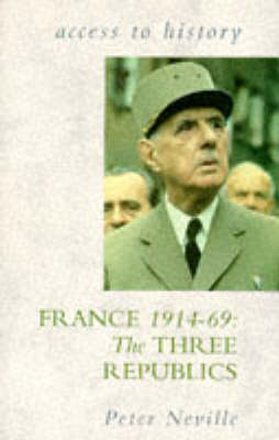 Cover of France, 1914-69
