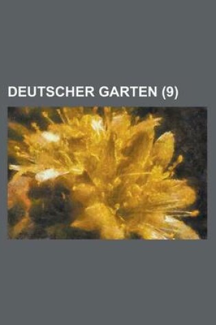 Cover of Deutscher Garten (9 )