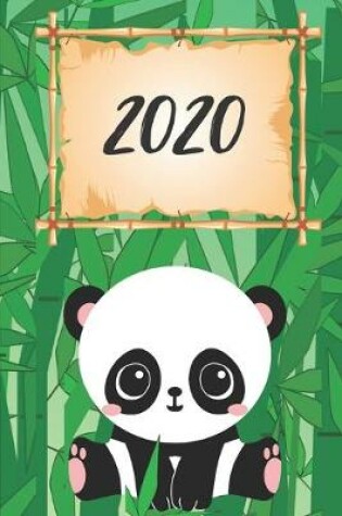 Cover of 2020 Panda Termin-Kalender DIN A5