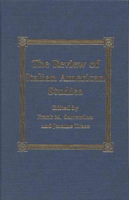 Book cover for The Review of Italian American Studies