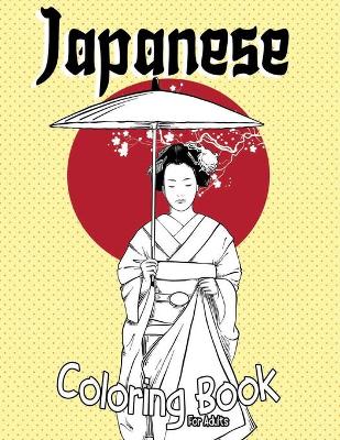 Book cover for Japanese Coloring Book