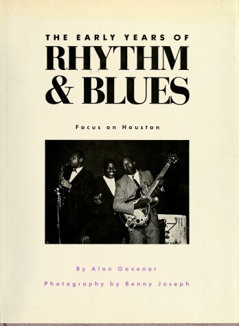 Book cover for Early Years of Rhythm and Blues