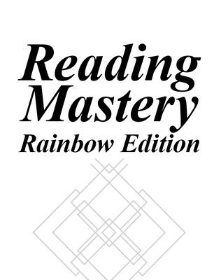 Cover of Reading Mastery I 1995 Rainbow Edition, Behavioral Objectives