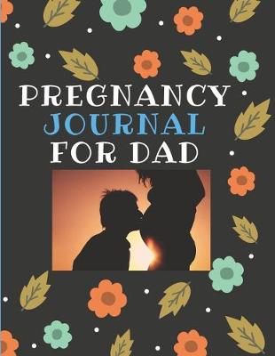 Book cover for pregnancy journal for dad