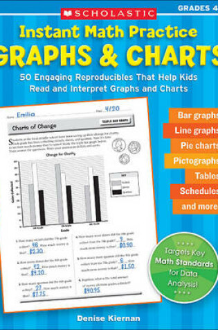 Cover of Instant Math Practice: Graphs & Charts (Grades 4-6)