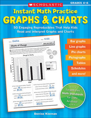 Book cover for Instant Math Practice: Graphs & Charts (Grades 4-6)