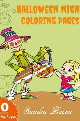 Cover of Halloween Night Coloring Pages