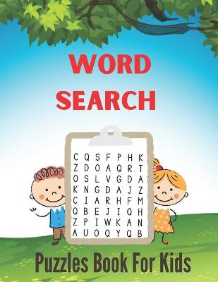 Book cover for Word Search Puzzles Book For Kids