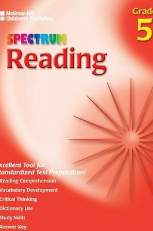 Cover of Spectrum Reading, Grade 5