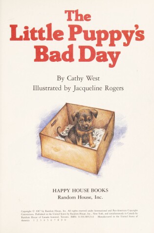 Cover of Little Puppy's Bad Day