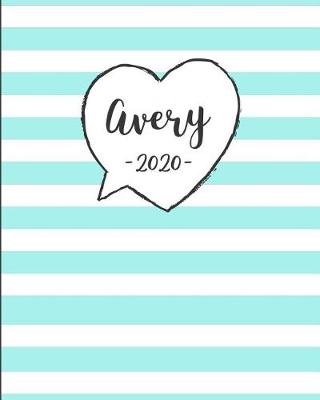 Book cover for Avery 2020