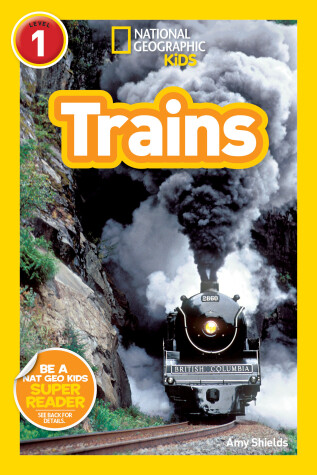 Book cover for National Geographic Readers: Trains