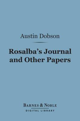 Book cover for Rosalba's Journal and Other Papers (Barnes & Noble Digital Library)